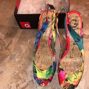 Guess tropical sandals